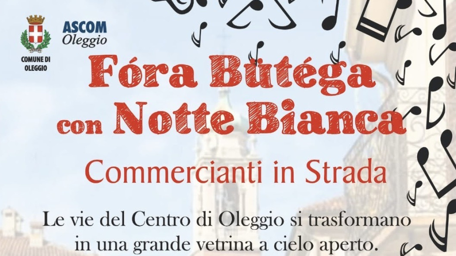Oleggio, il 4 luglio doppio appuntamento: 